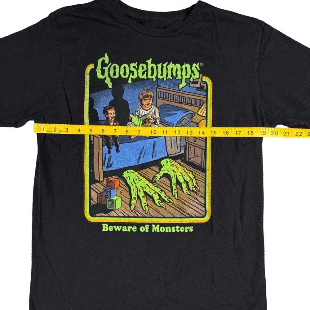 Goosebumps T Shirt VHS Bundle Beware‎ of Monsters Stay Out Basement - Picture 6 of 9